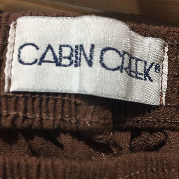VINTAGE CABIN CREEK HIGH RISE PANTS SIZE 10P - Picture 6 of 6